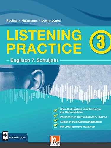 Listening Practice 3. Heft inkl. HELBLING Media App: Englisch Klasse 7. Ausgabe Deutschland (Listening Practice: Englisch)